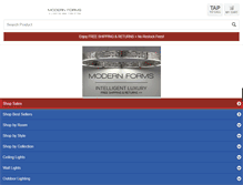 Tablet Screenshot of lightingnewyork-modernforms.com